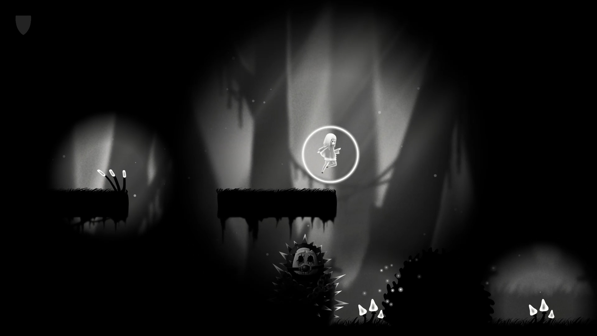 Кадр игрового прототипа In The Darkness