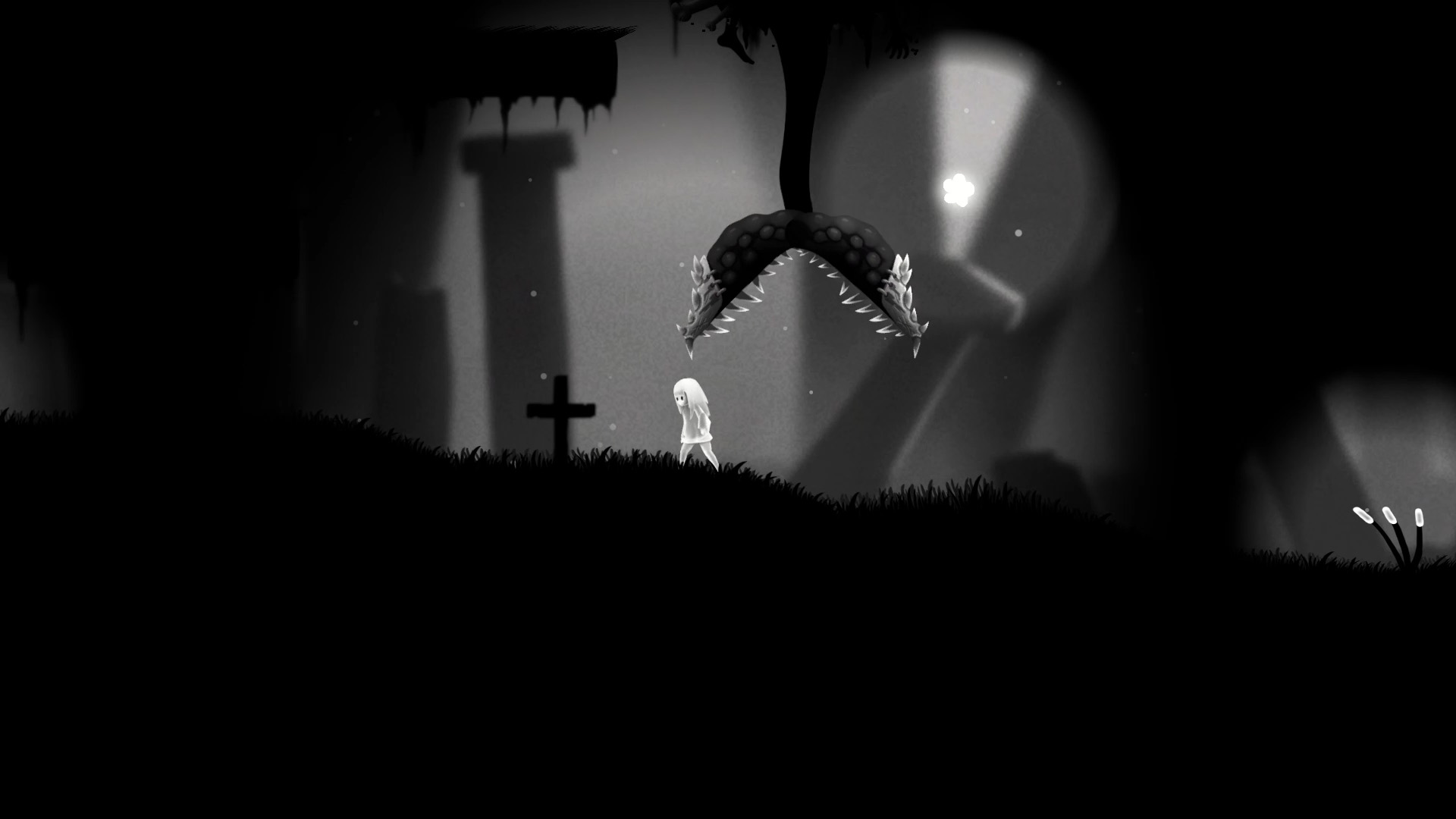 Игровая сцена прототипа In The Darkness